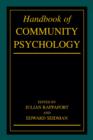 Image for Handbook of Community Psychology
