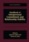 Image for Handbook of Interpersonal Commitment and Relationship Stability