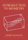 Image for Introduction to Biometry