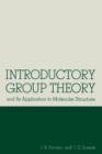 Image for Introductory Group Theory : and Its Application to Molecular Structure
