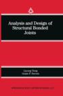 Image for Analysis and Design of Structural Bonded Joints