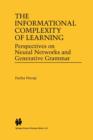 Image for The Informational Complexity of Learning