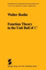 Image for Function Theory in the Unit Ball of Cn