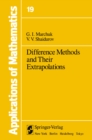 Image for Difference Methods and Their Extrapolations