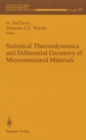 Image for Statistical Thermodynamics and Differential Geometry of Microstructured Materials : 51