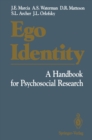 Image for Ego Identity: A Handbook for Psychosocial Research