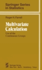 Image for Multivariate Calculation: Use of the Continuous Groups