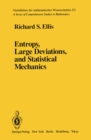 Image for Entropy, large deviations, and statistical mechanics