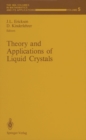 Image for Theory and Applications of Liquid Crystals