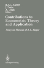 Image for Contributions to Econometric Theory and Application: Essays in Honour of A.L. Nagar
