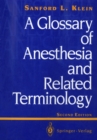 Image for Glossary of Anesthesia and Related Terminology