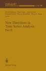 Image for New Directions in Time Series Analysis: Part II