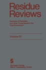 Image for Residue Reviews: Residues of Pesticides and Other Contaminants in the Total Environment : 61
