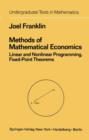 Image for Methods of Mathematical Economics