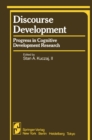 Image for Discourse Development: Progress in Cognitive Development Research
