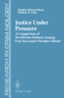 Image for Justice Under Pressure: A Comparison of Recidivism Patterns Among Four Successive Parolee Cohorts