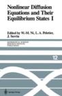 Image for Nonlinear Diffusion Equations and Their Equilibrium States I