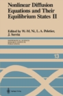 Image for Nonlinear Diffusion Equations and Their Equilibrium States II: Proceedings of a Microprogram held August 25-September 12, 1986
