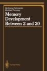 Image for Memory Development Between 2 and 20