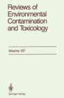 Image for Reviews of Environmental Contamination and Toxicology: Continuation of Residue Reviews : 127