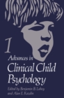 Image for Advances in Clinical Child Psychology: Volume 1