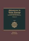 Image for Advances in Solar Energy : An Annual Review of Research and Development