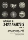 Image for ADVANCES IN XRAY ANALYSIS