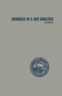 Image for Advances in X-Ray Analysis : Volume 33