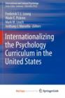 Image for Internationalizing the Psychology Curriculum in the United States