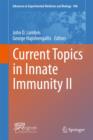 Image for Current topics in innate immunityII