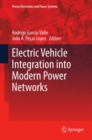 Image for Electric vehicle integration into modern power networks