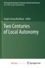 Image for Two Centuries of Local Autonomy