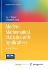 Image for Modern Mathematical Statistics with Applications
