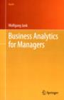 Image for Business analytics for managers