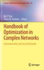Image for Handbook of optimization in complex networks  : communication and social networks