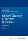 Image for Gaither&#39;s Dictionary of Scientific Quotations