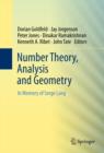 Image for Number theory, analysis and geometry: in memory of Serge Lang