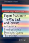 Image for Export Assistance: The Way Back and Forward