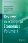 Image for Reviews in ecological economicsVolume 1