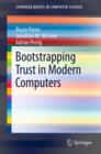 Image for Bootstrapping trust in modern computers