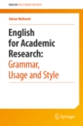 Image for English for research: usage, style, and grammar
