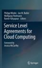 Image for Service Level Agreements for Cloud Computing