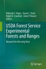 Image for USDA forest service experimental forests and ranges  : research for the long-term