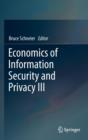 Image for Economics of information security and privacy III