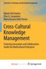 Image for Cross-Cultural Knowledge Management