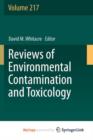 Image for Reviews of Environmental Contamination and Toxicology Volume 217