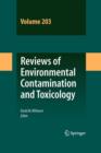 Image for Reviews of Environmental Contamination and Toxicology Vol 203