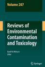 Image for Reviews of Environmental Contamination and Toxicology Volume 207