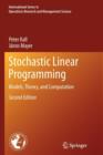 Image for Stochastic Linear Programming