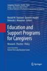 Image for Education and Support Programs for Caregivers : Research, Practice, Policy